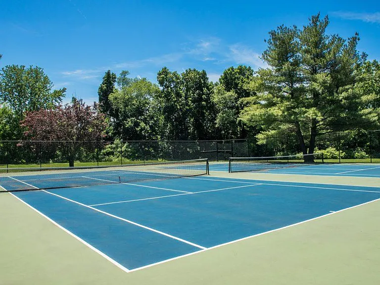 Two Tennis Courts