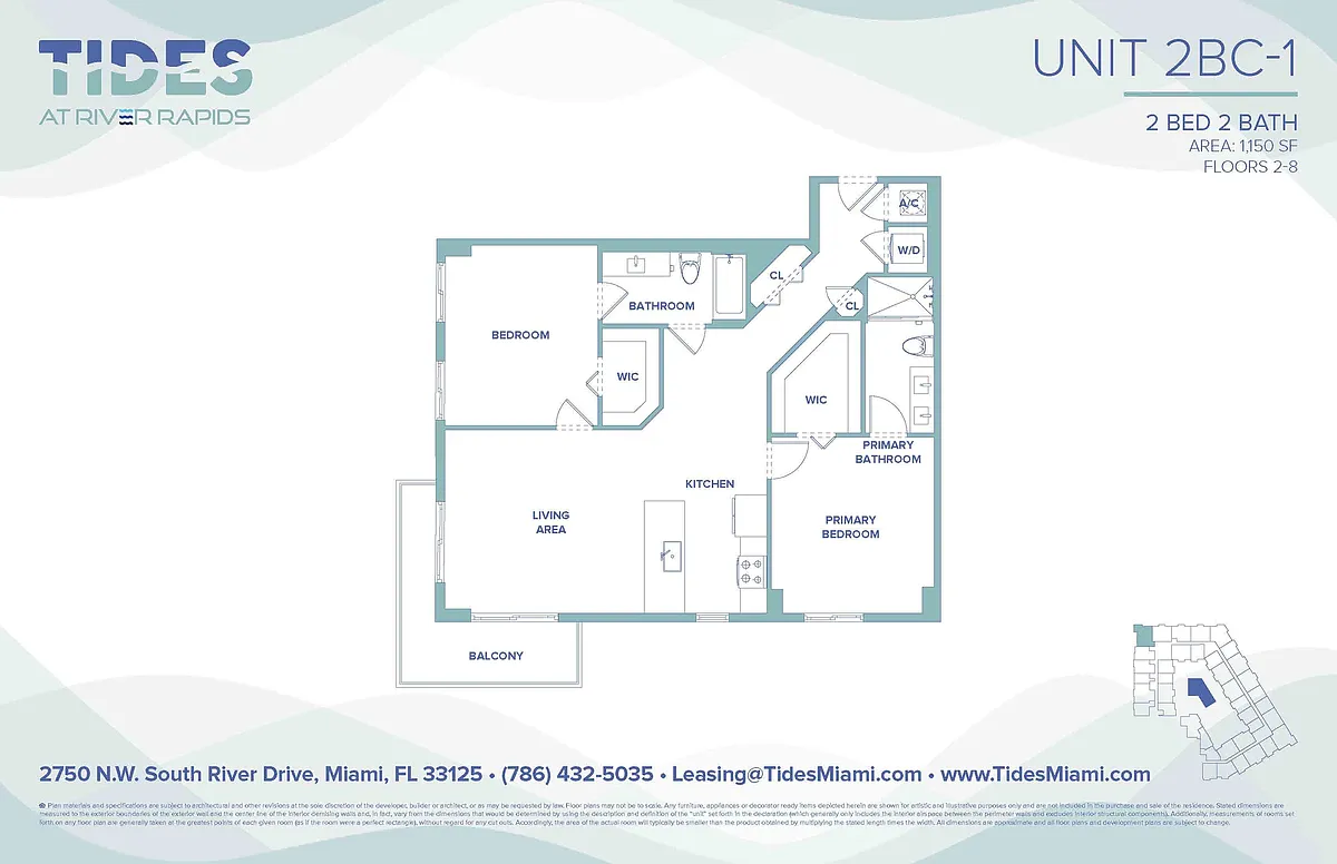 Floor plan 2BC-1