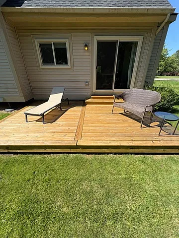Back deck