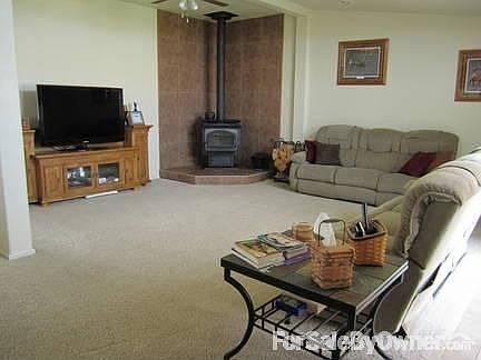 Large Great Room with wood burning stove