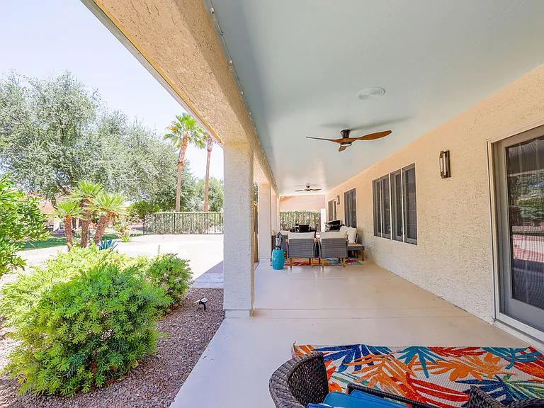 Patio access from master suite
