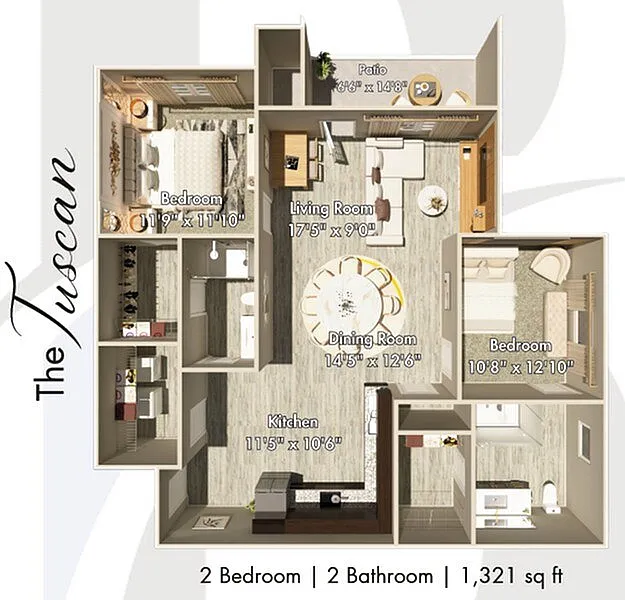 Floor plan Tuscan