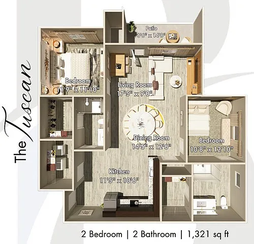 Floor plan Tuscan