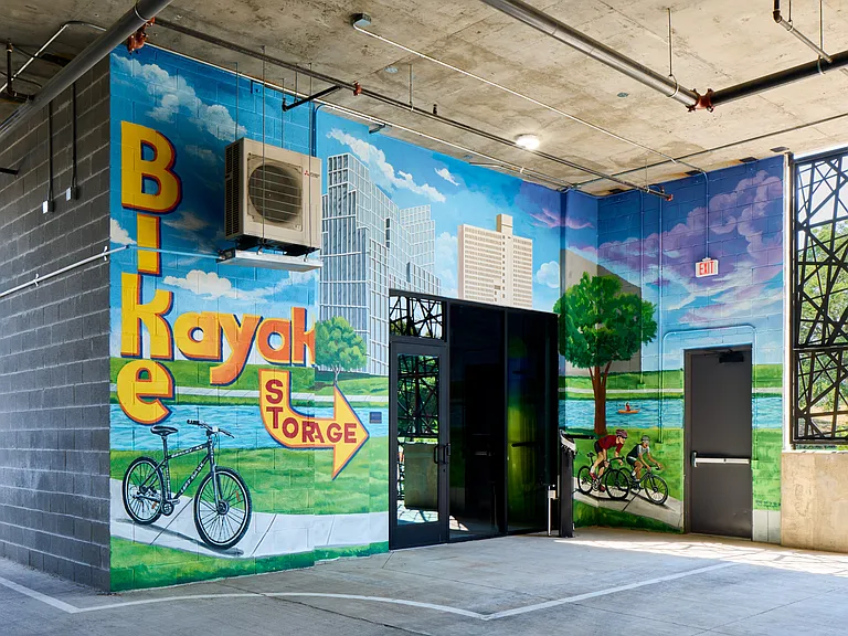 NEW South Building Bike and Kayak Storage