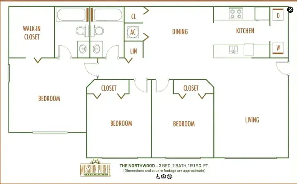 Floor plan The Northwood
