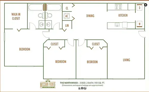 Floor plan The Northwood