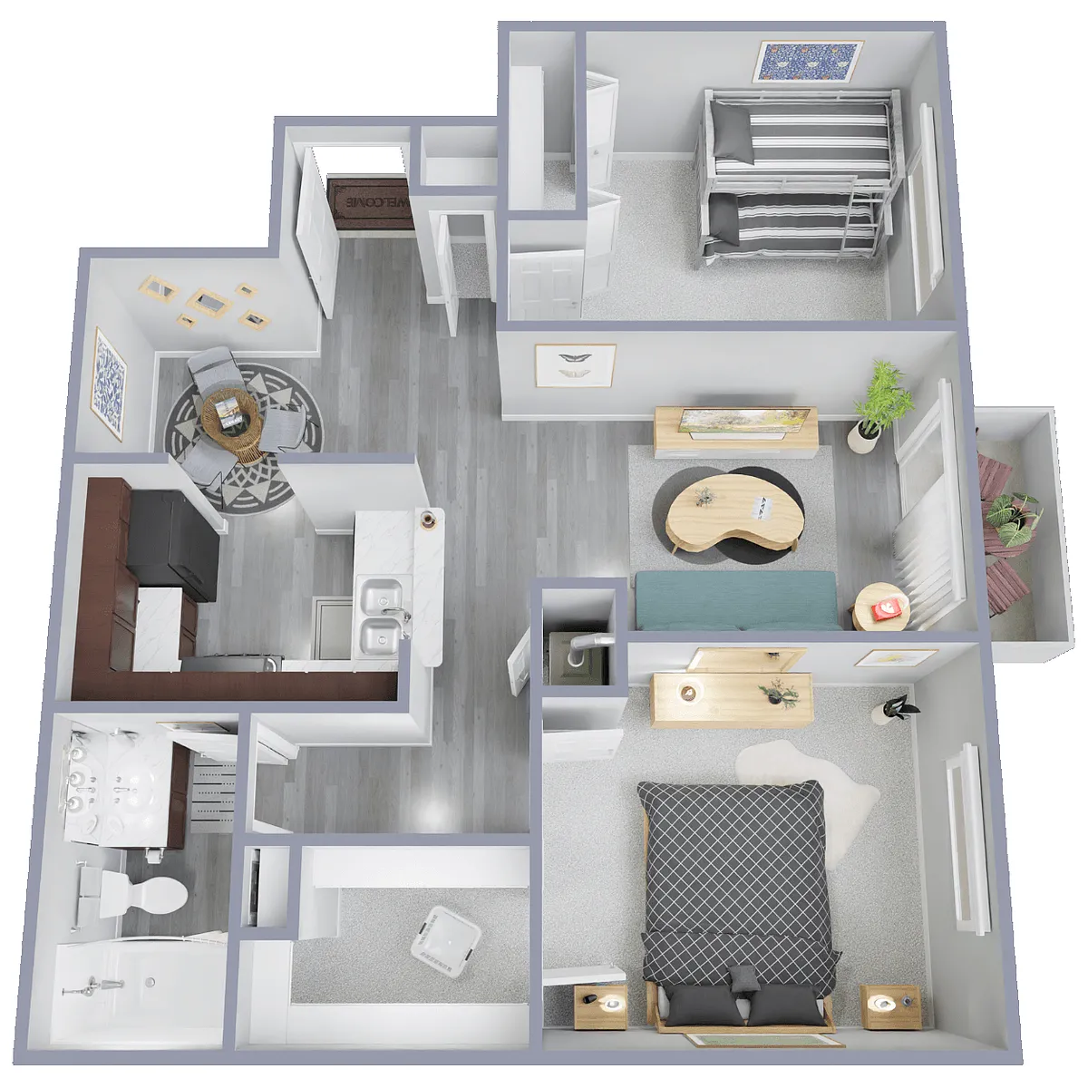 Floor plan Beverly