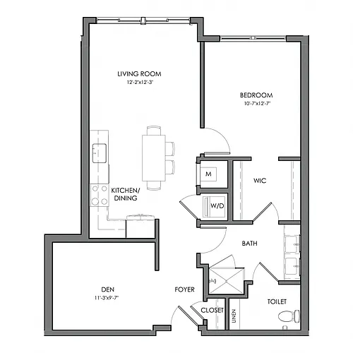 Floor plan Aspen AD7