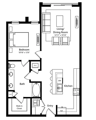 Floor plan A1A