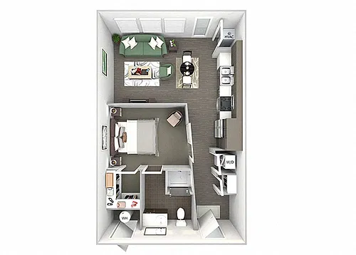 Floor plan A (Ironhorse) / studio
