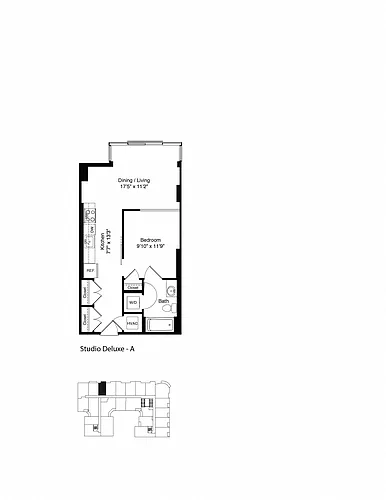 Floor plan STUDIO A