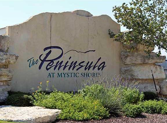 In Ground Pool w/Waterfall and View of Canyon Lake