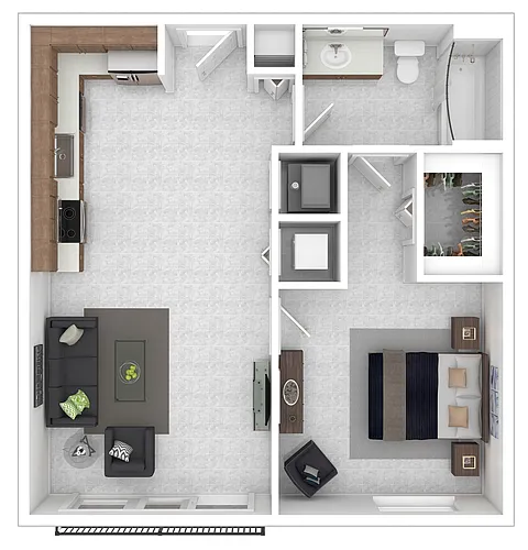 Floor plan Rose (A2)