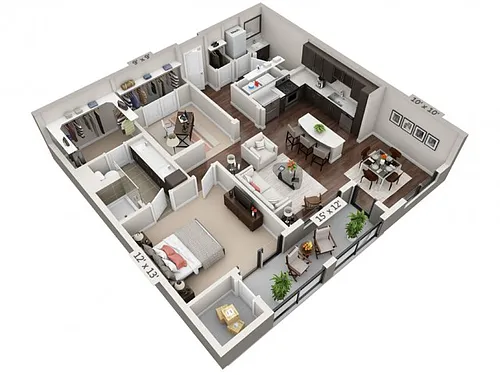 Floor plan University