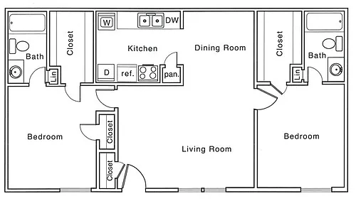 Floor plan G