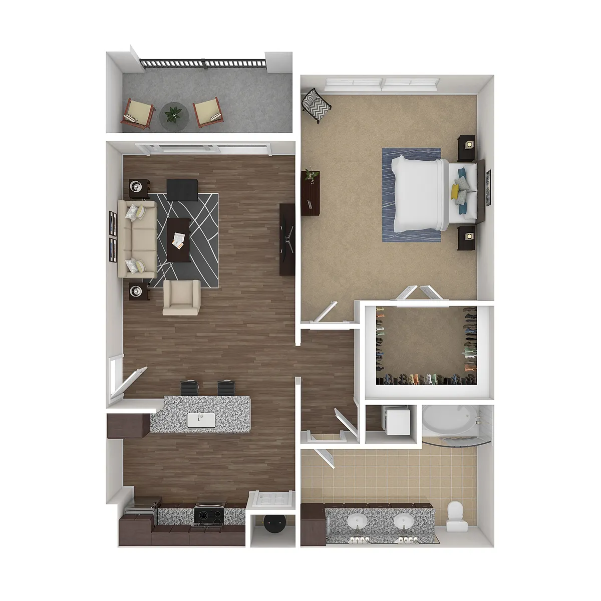 Floor plan Broadwalk