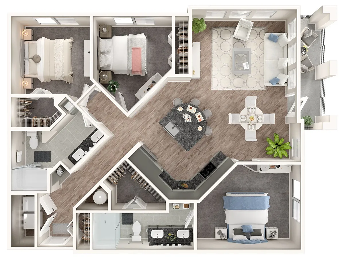 Floor plan C1