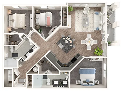 Floor plan C1