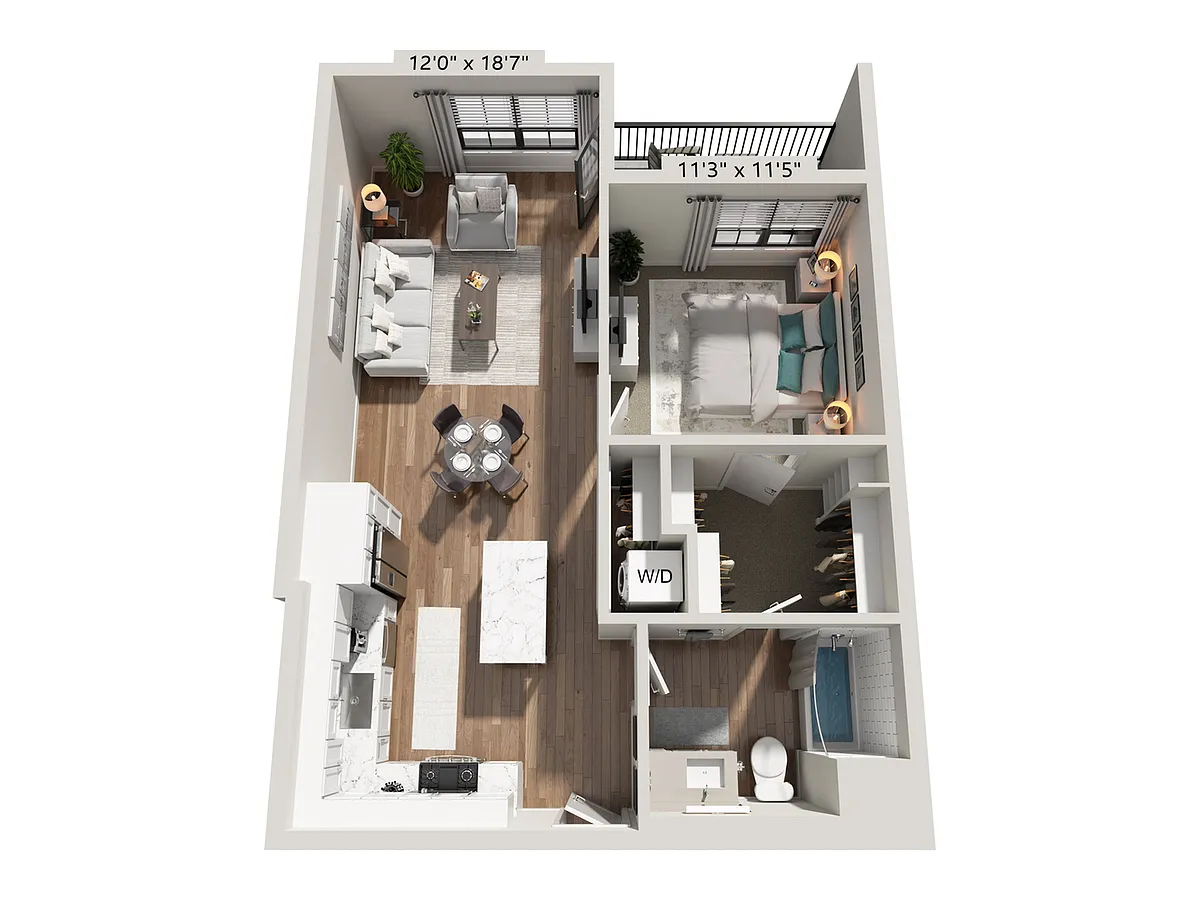 Floor plan A1