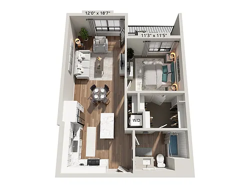 Floor plan A1