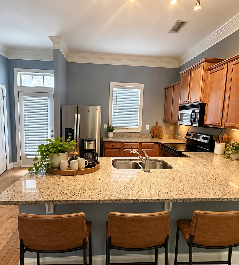 Exton Park upscale End unit Brick town home, North Wilmington/ Castle Hayne/ Pool. — Photo 2