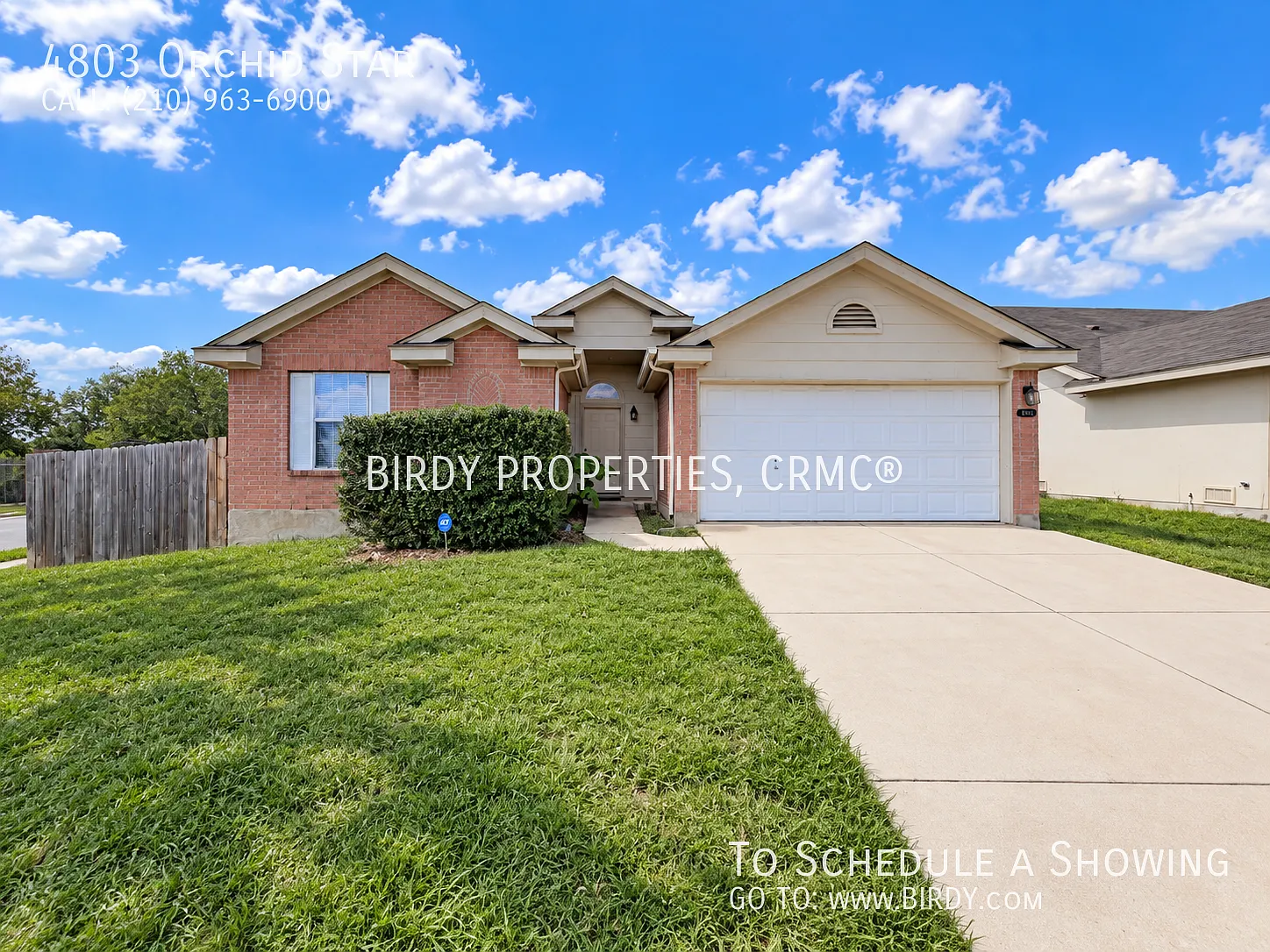 "Charming 3-Bed Sanctuary with Fireplace Bliss in San Antonio 4803 Orchid Star!" — Photo 1