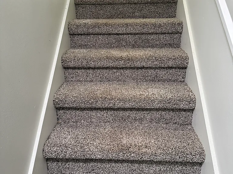 stairs up to entry