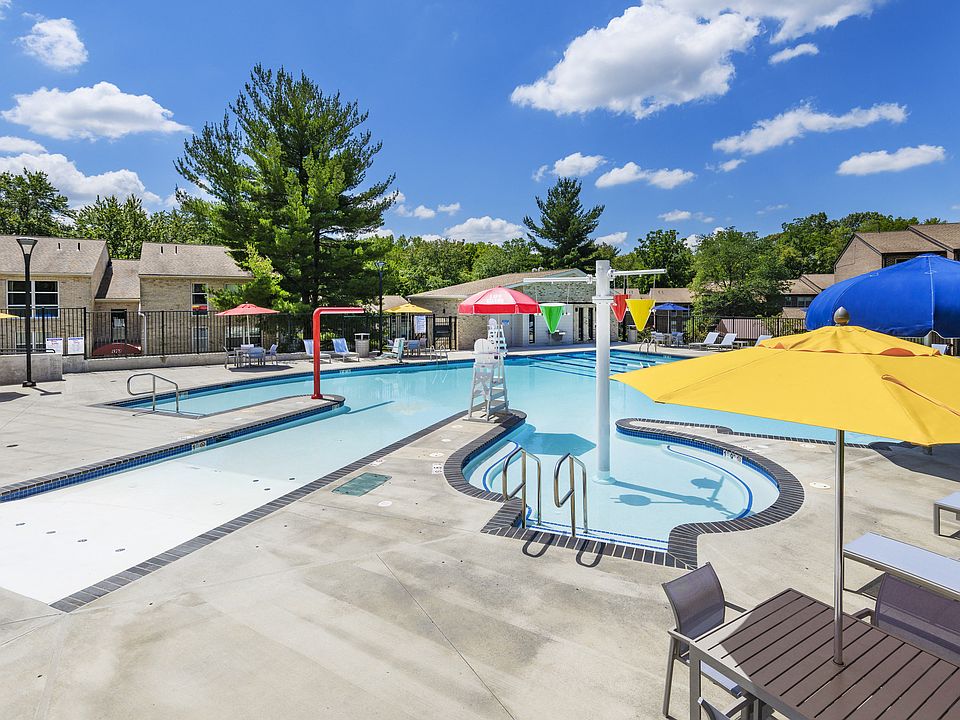 Pool with Lap Lanes, Beach Entry with Bubbling Jets, Waterfall with dumping buckets