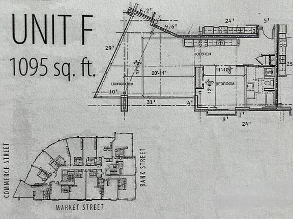 Floor plan - photo from closing documents