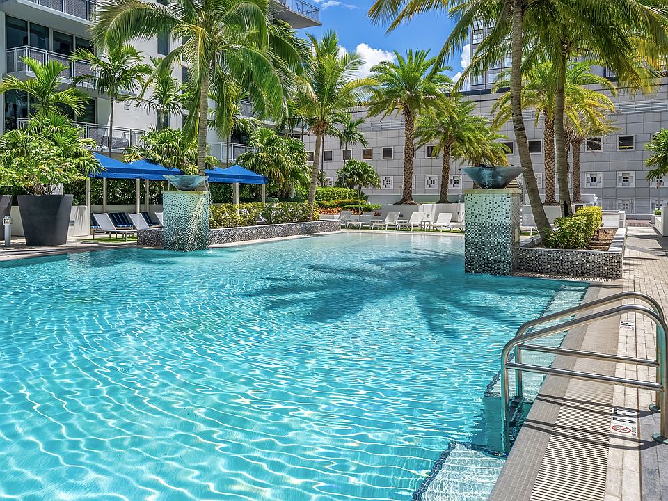 A Shimmering Resort Style Pool