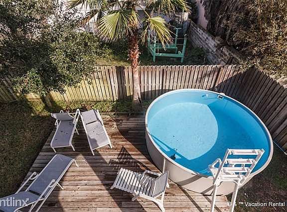 You have your very own pool!
