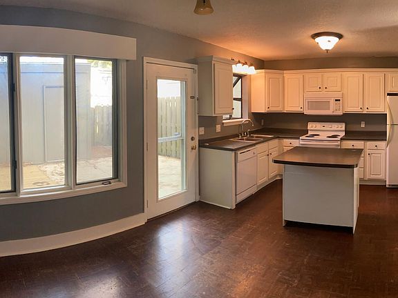 Dining room and kitchen