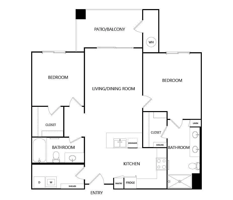 Floor plan White Rock