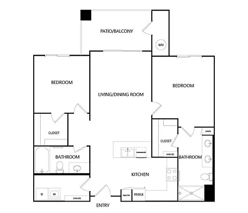 Floor plan White Rock