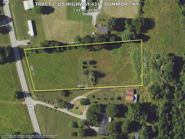 0 State Highway 431 Tract 1, Dunmor, KY 42339