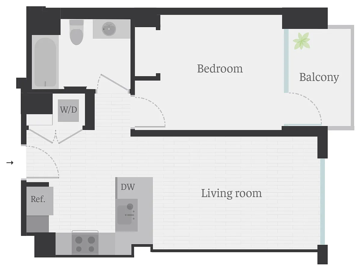 Floor plan City Arts & Lectures