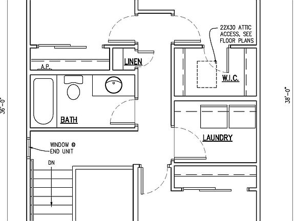 3 Bdrm Floor Plan