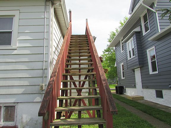 staircase to get to unit