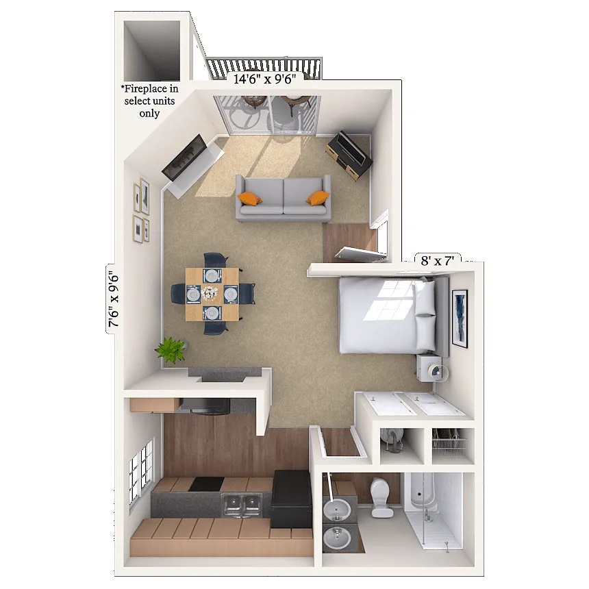 Floor plan Edwards