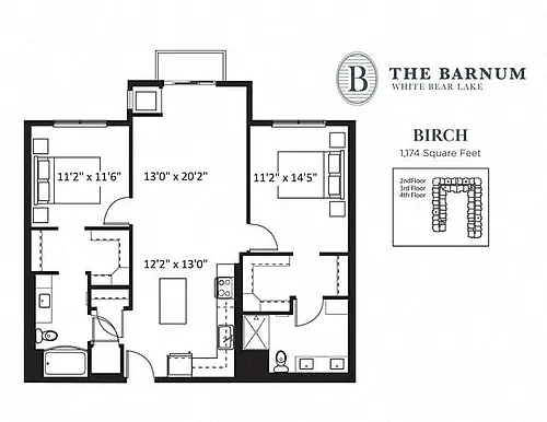 Floor plan Birch