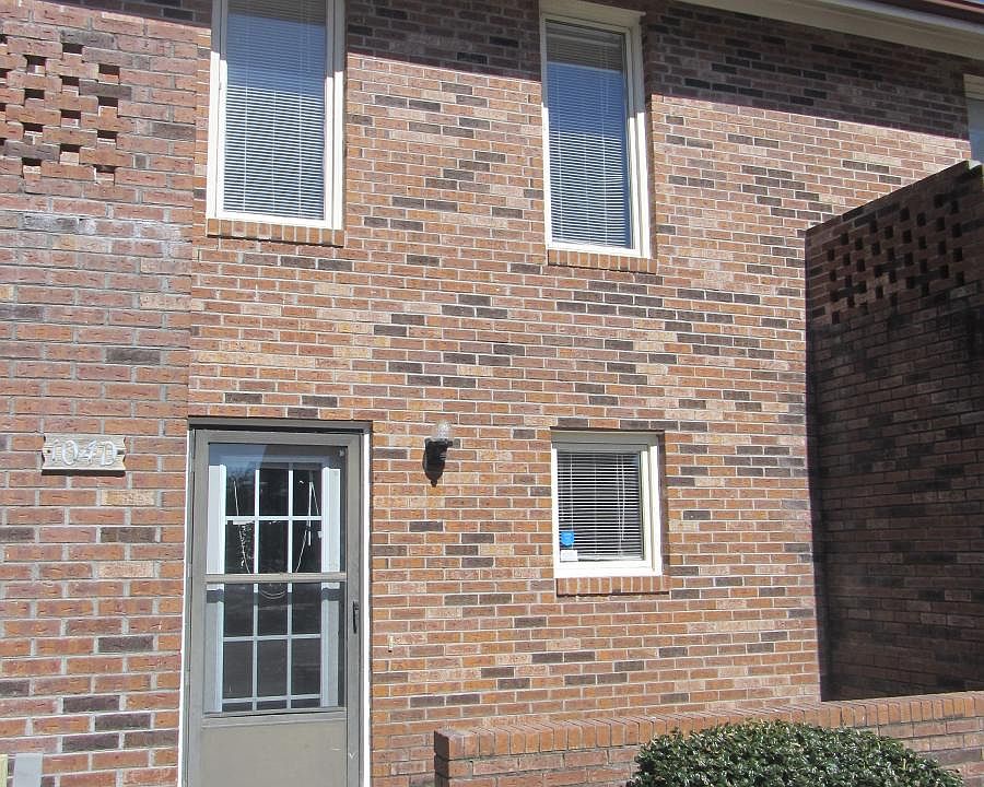 Main entry from parking spaces