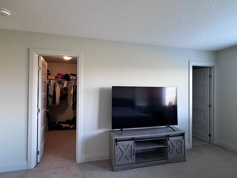 Walk-in closet and ensuite