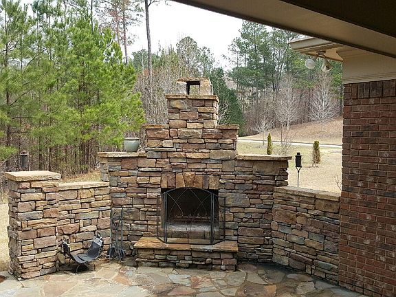 Outdoor Fireplace