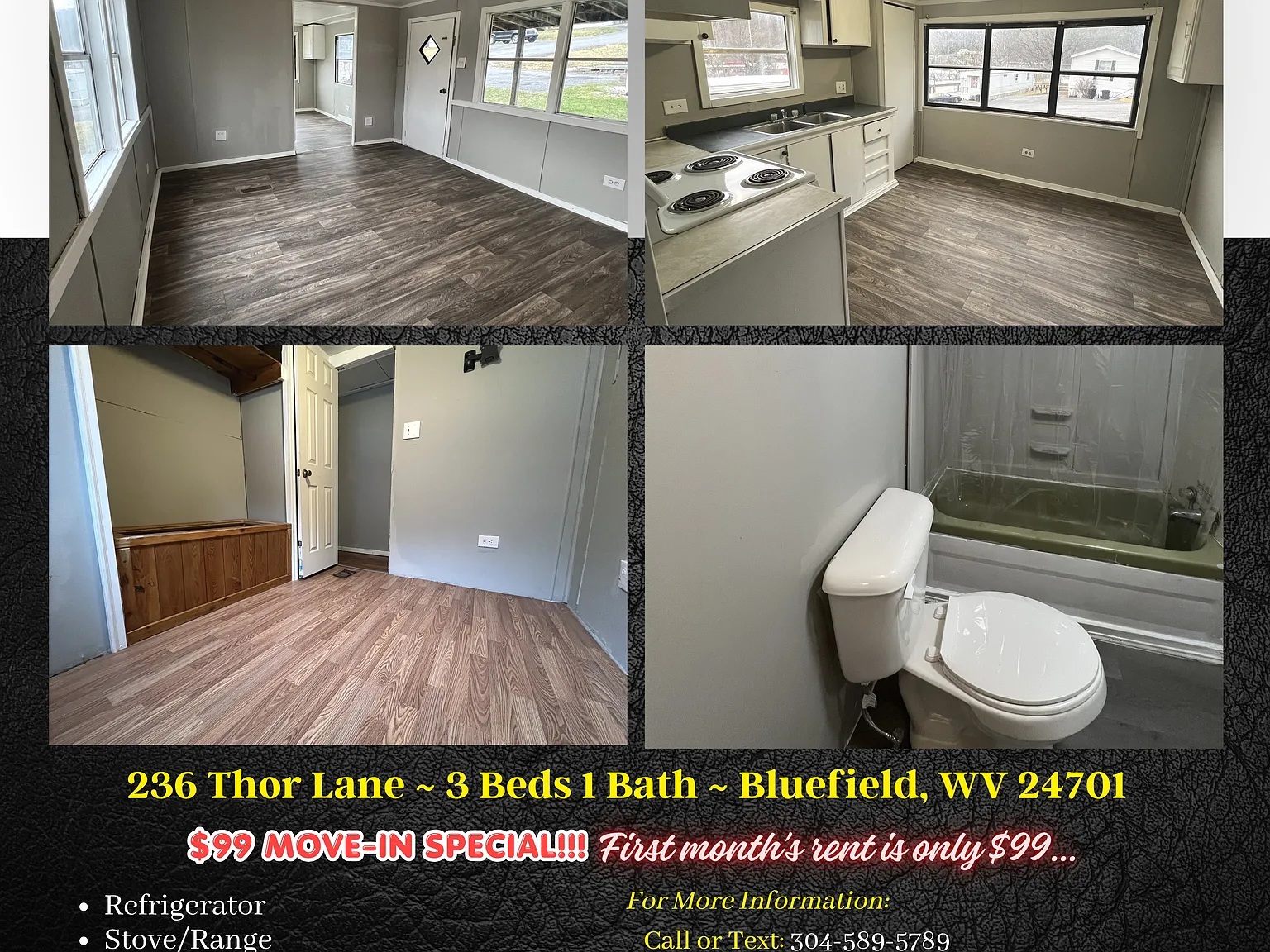 3 bed, $825 — Photo 1
