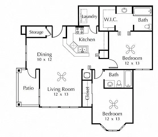 Floor plan 2A