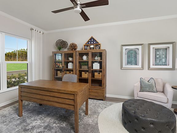 Study or Flex Room shown as a home office.