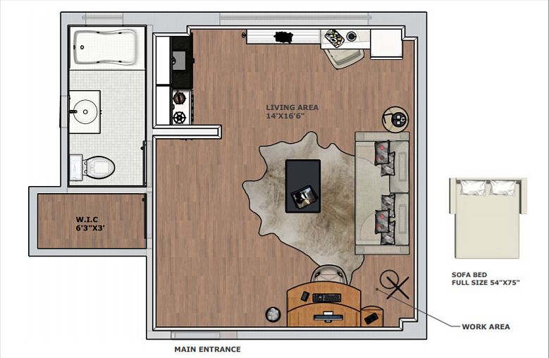 2nd image of 287 Amsterdam Ave #303