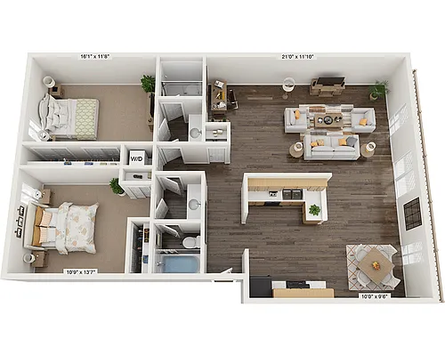 Floor plan Carmel