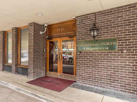 Front building entrance.