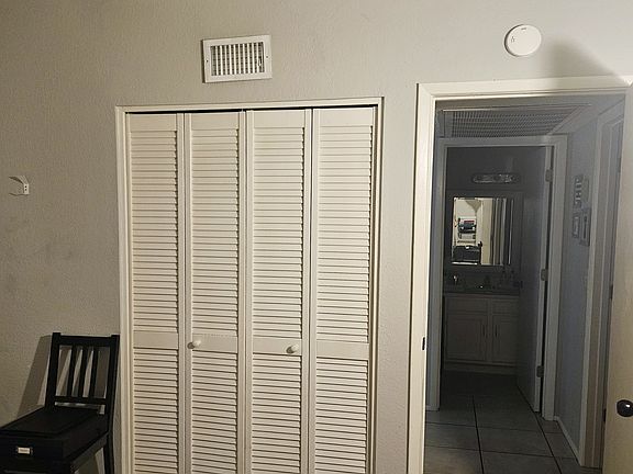 room for rent entrance and closet; across from private bathroom